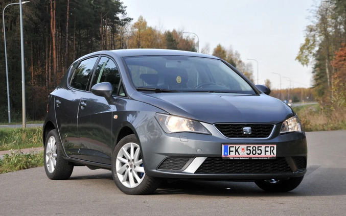 Seat Ibiza cena 24500 przebieg: 191000, rok produkcji 2013 z Zawiercie małe 106